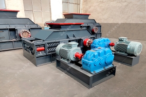 2PG1000x700型對輥破碎機中型破碎設(shè)備發(fā)往廣東